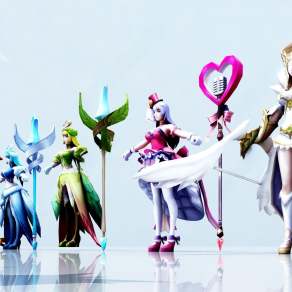 现代虚拟人物3D模型下载